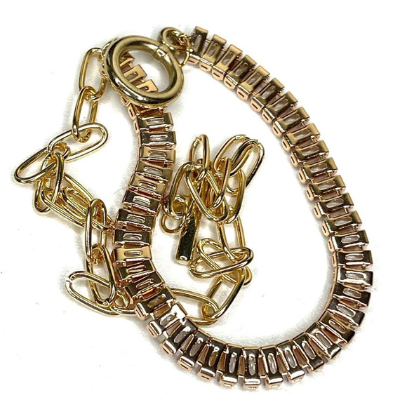 NEW Paperclip CZ Necklace Chain Fashion Jewelry 2025 trend trendy m29 - Picture 7 of 14